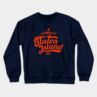 Eltingville Street Vibe - Modern Staten Island Style Crewneck Sweatshirt